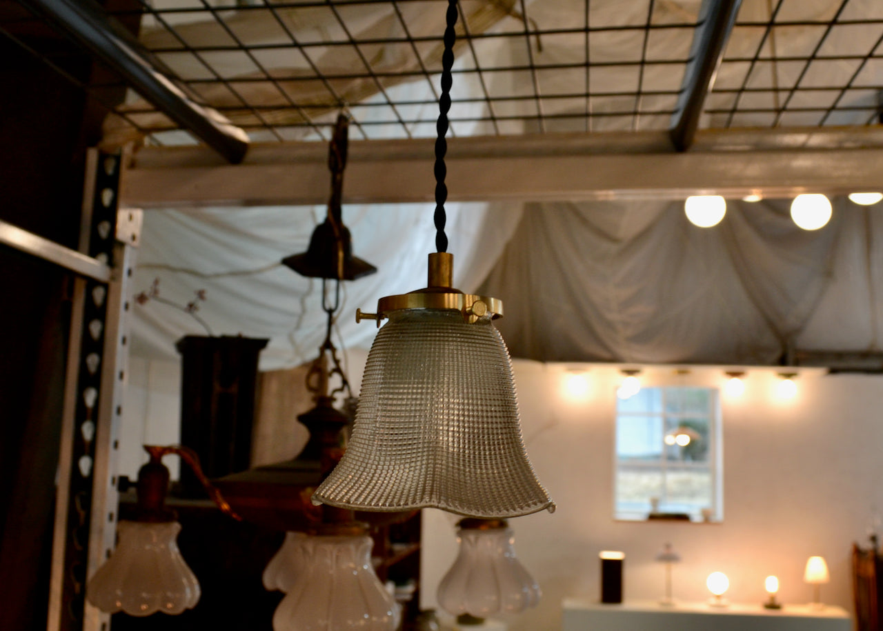 The Magic of Antique and Vintage Holophane Glass Lights – Quittner