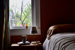 Walnut and Linen: The Jamie Lyn Kara Bedside Edit