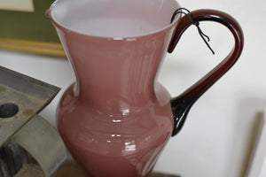 a coffee mug sitting on a table 