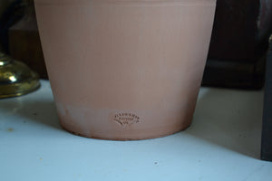 Large Terra Cotta Planter with Banding (III)