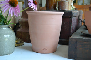 Large Terra Cotta Planter with Banding (II)