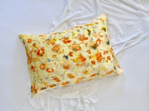 Hand-dyed Silk Pillowcase (Confetti)