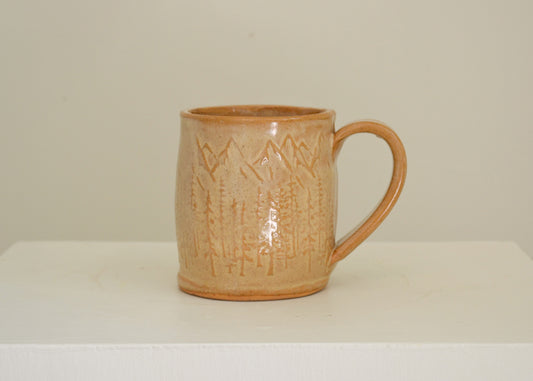 Mug, 16oz - Mountain (Cream)