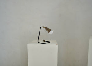 Vintage Bent Metal Tube Desk Lamp