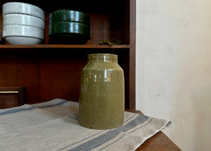 Our Classic Vases are hand-thrown on the wheel in our Hudson Valley studio. Each piece is unique, and imperfections are inherent to the form. Quittner. Moss.