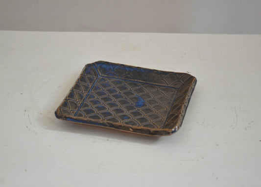 This is a snack plate for your desk  or landing zone for your favorite mug. Use it for whatever needs a spot to rest.