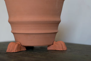 terra cotta clay pot planter feet Handmade Terra Cotta Planter Feet – Quittner