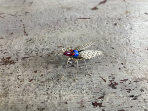 Sterling Bug Pin by John Kirslis (S16)
